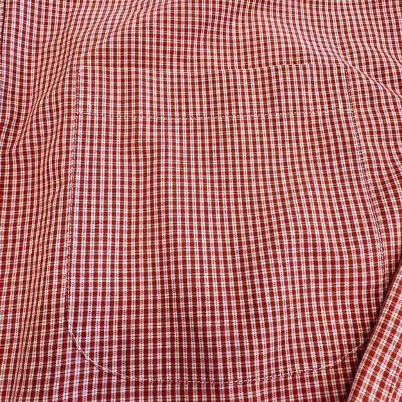 Brooks Brothers Shirt Mens Medium Button Down Purple And Red Check Lot of 2 - Picture 5 of 13